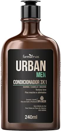 Cond. 3X1 Urban Men 240Ml