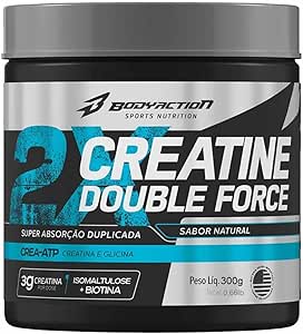 Creatine Double Force - 300G Natural, Body Action