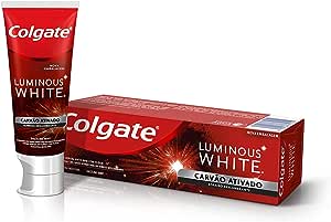 Creme Dental Clareador Colgate Luminous White Carvão Ativado 70g