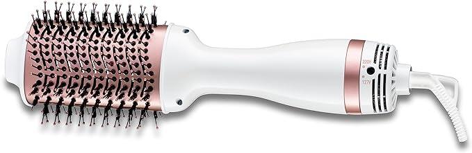 Escova Secadora, Mondial, Branco/Rose Gold, 1200W, Bivolt - ES-50