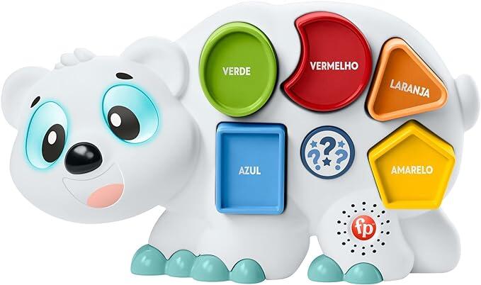 Fisher-Price Linkimals Brinquedo de bebê Urso Polar