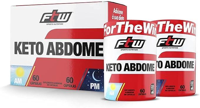 Fitoway KETO ABDOME AM/PM 120 CÁPS , Multicolorido