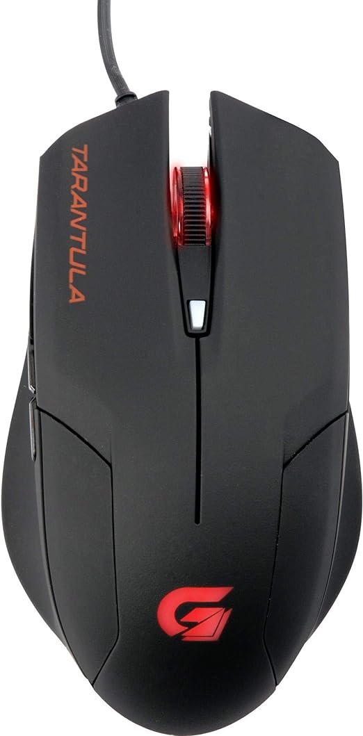 Fortrek Spider Tarantula OM-702 Mouse Gamer, Preto/Vermelho