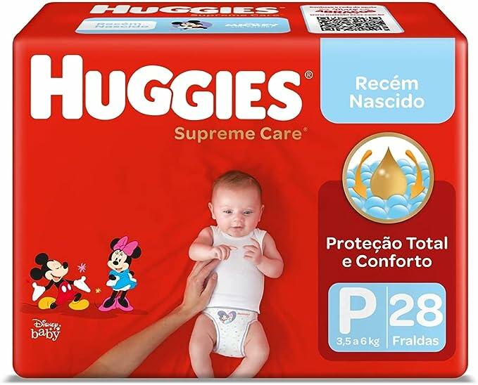 Fralda Huggies Supreme Care P - 28 Fraldas