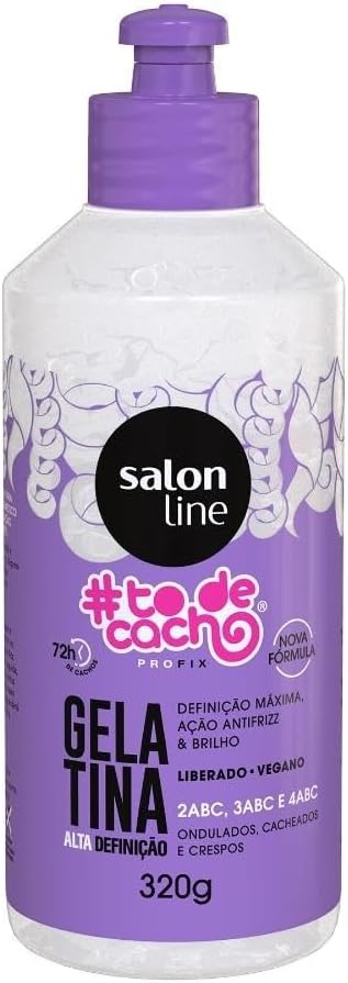 Gelatina Alta Definição Salon Line #To De Cacho Profix 320g