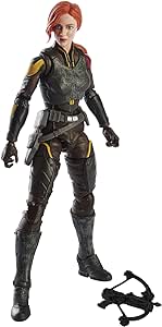 GI Joe Classified Series Snake Eyes: Origins Figura Scarlett - F0111 - Hasbro, Multicor