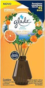 Glade Aromatizador de Ambiente Difusor Brisa Cítrica 100ml