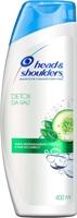 Head & Shoulders - Shampoo Detox da Raiz, Shampoo Anticaspa, Limpa e Hidrata, Controle de Caspa, 400 ml ​