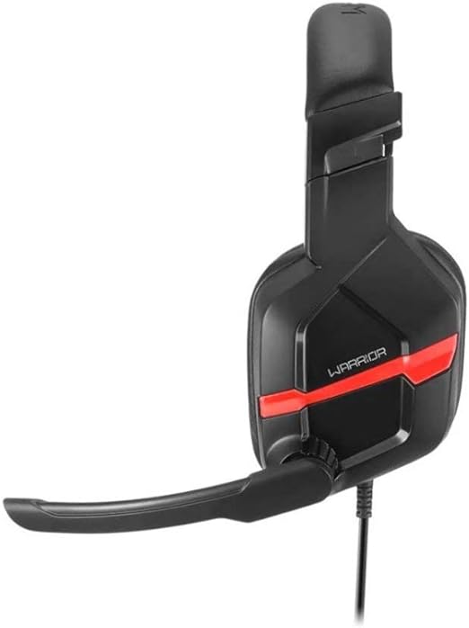 Headset Gamer Warrior Askari P2 Stereo compatível com PC Vermelho – PH293