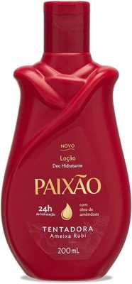 Hidratante Desodorante Corporal Tentadora, Paixão, 200 ml