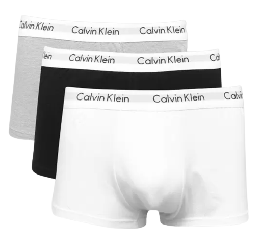 Kit Cueca Boxer Calvin Klein Trunk 3 Peças