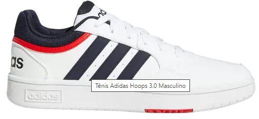 Tênis Adidas Hoops 3.0 Masculino