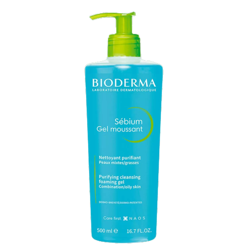 Bioderma Sébium Antioleosidade - Gel de Limpeza Facial 500ml