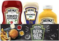 Ketchup, Mostarda e Maionese Heinz Promo Pack