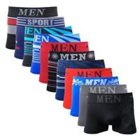 Kit 10 Cuecas Boxer Adulto Masculino - Bruck Store