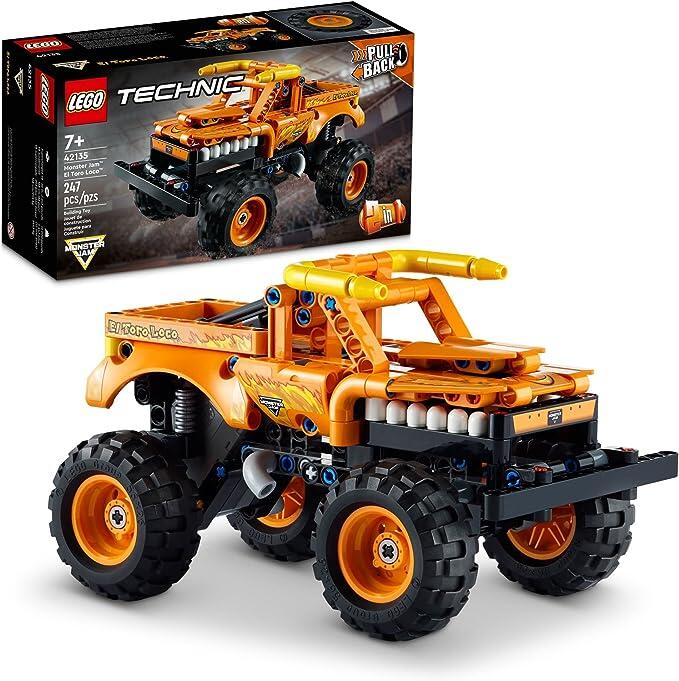 LEGO® Technic Monster Jam™ El Toro Loco™ 42135 Kit Incrível do Modelo (247 Peças)