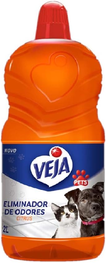 Limpador Pets Veja Desodorizador Perfumado Veja Citrus 2L