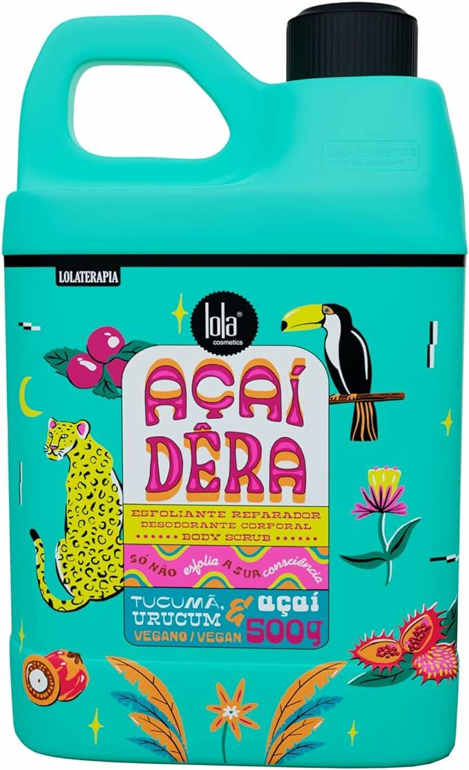 Lola Açaidêra, Esfoliante Corporal Reparador, 500g