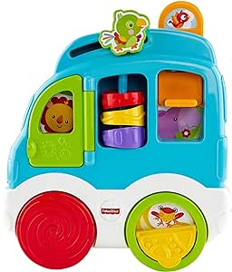 Novo Sons Divertidos Fisher Price, Mattel, Multicor,Cores sortidas, 1 unidade (não é possível escolher)