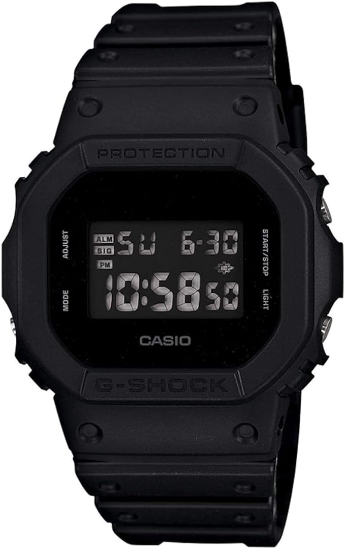 Relógio Casio G- Shock Digital Masculino DW-5600BB-1DR