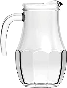 Sempre Jarra em Vidro Tango com Alça, Transparente, 1.5 l