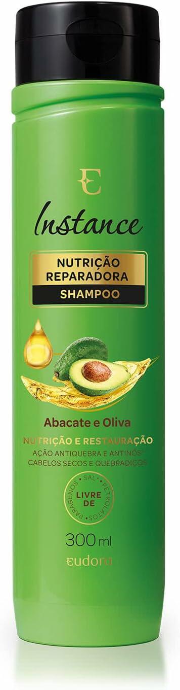 Shampoo Nutrição Reparadora Instance Abacate e Oliva 300ml