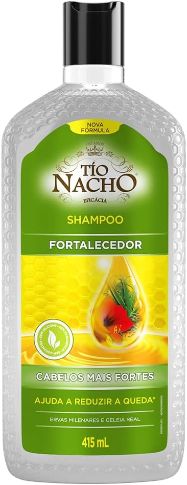 Shampoo Tio Nacho Ervas Milenares 415Ml, Tio Nacho, Asepxia