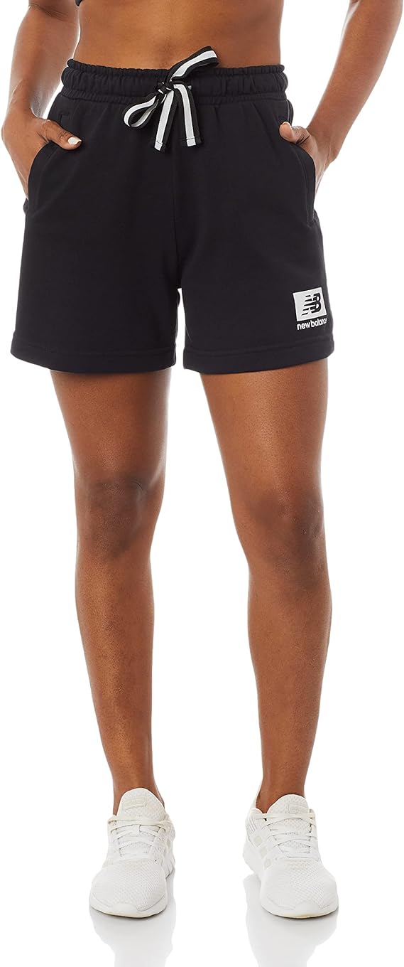 Shorts New Balance, Feminino, Preto