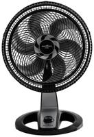 Ventilador Britânia, BVT410P Turbo, Preto, 220v, 47cm, Hélice de 6 pás, Classificação energética A, Super Silencioso, 3 velocidades , Potência 155W