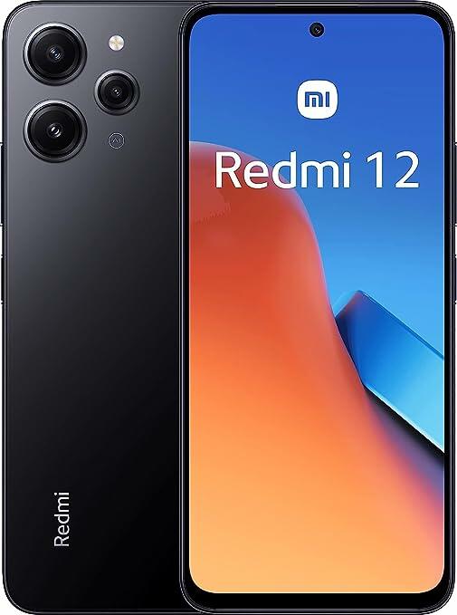 Xiaomi Redmi 12 4G LTE (128 GB + 8 GB) Midnight Black