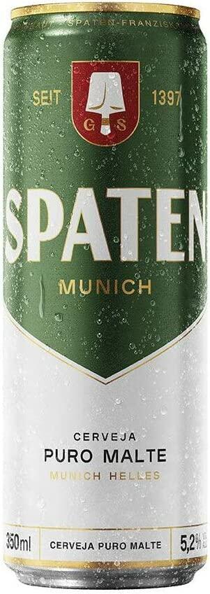 Cerveja Spaten, Puro Malte, 350ml, Lata