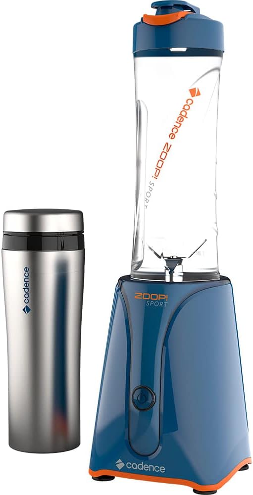 Blender Zoop Sport Inox Cadence Com 2 Jarras