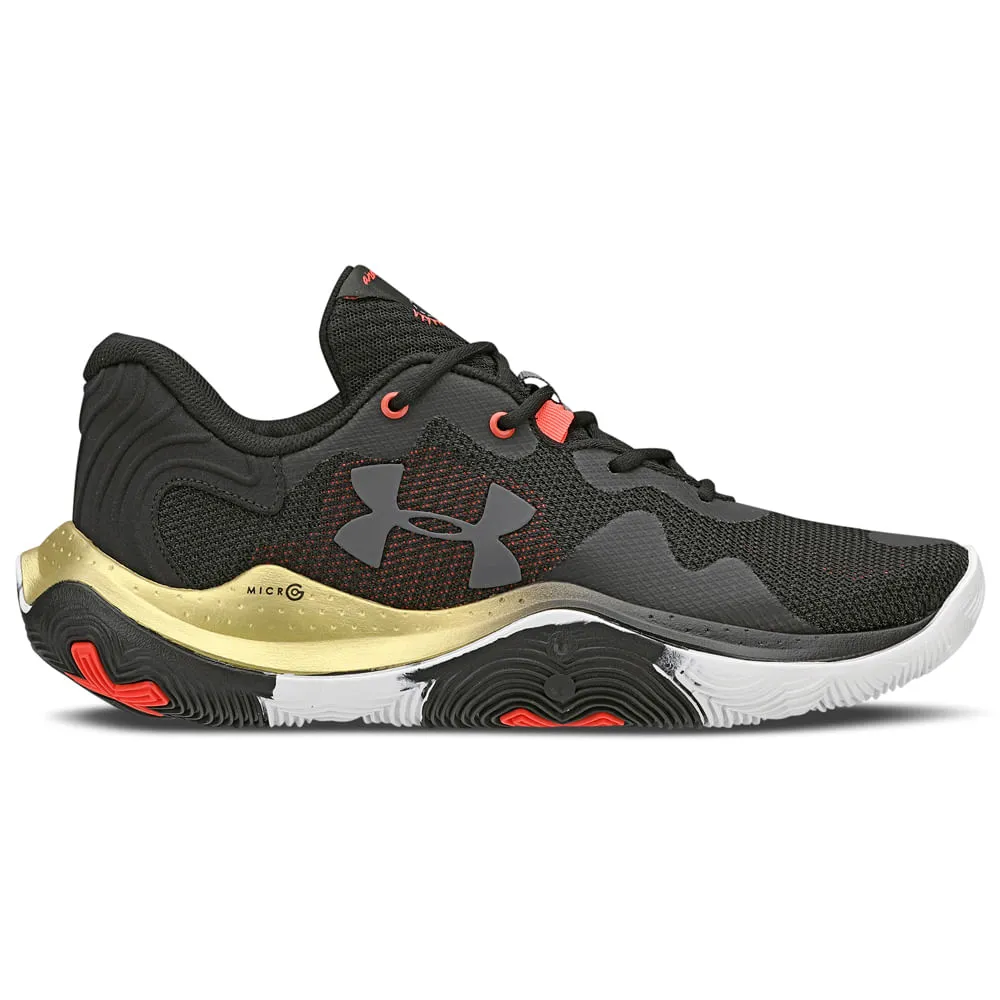 Tênis De Basquete Masculino Under Armour Buzzer Preto