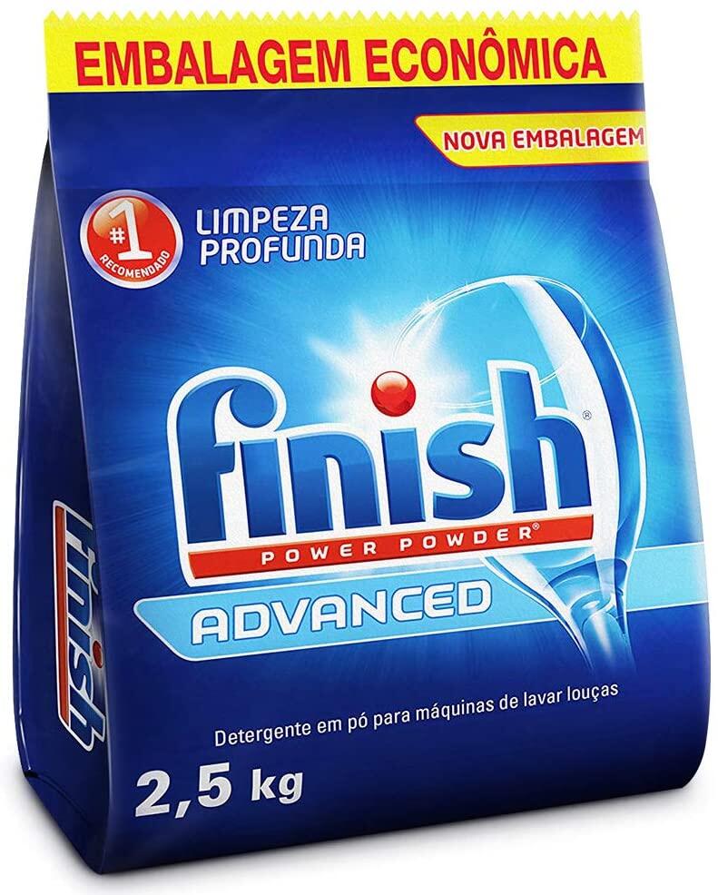 Finish - Detergente Para Lava Louças Em Pó 2,5kg