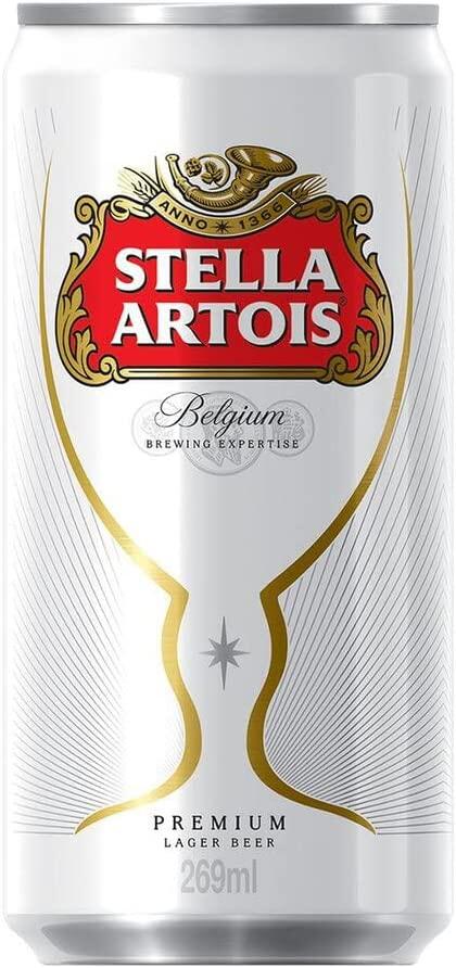 Cerveja Stella Artois, Lata, Stella Artois, 269ml