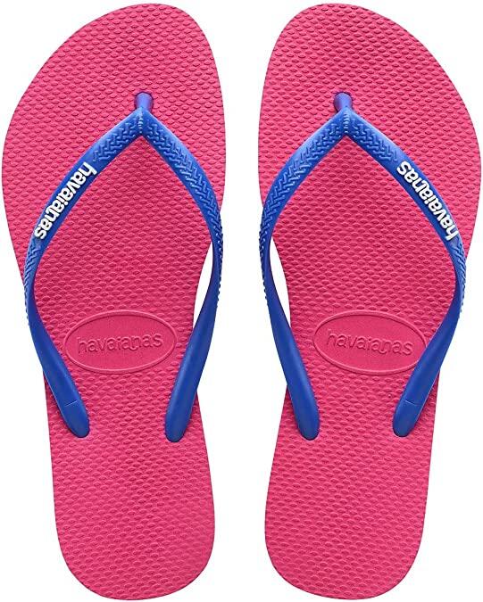 Chinelo Slim Logo Pop-Up, Havaianas, Feminino