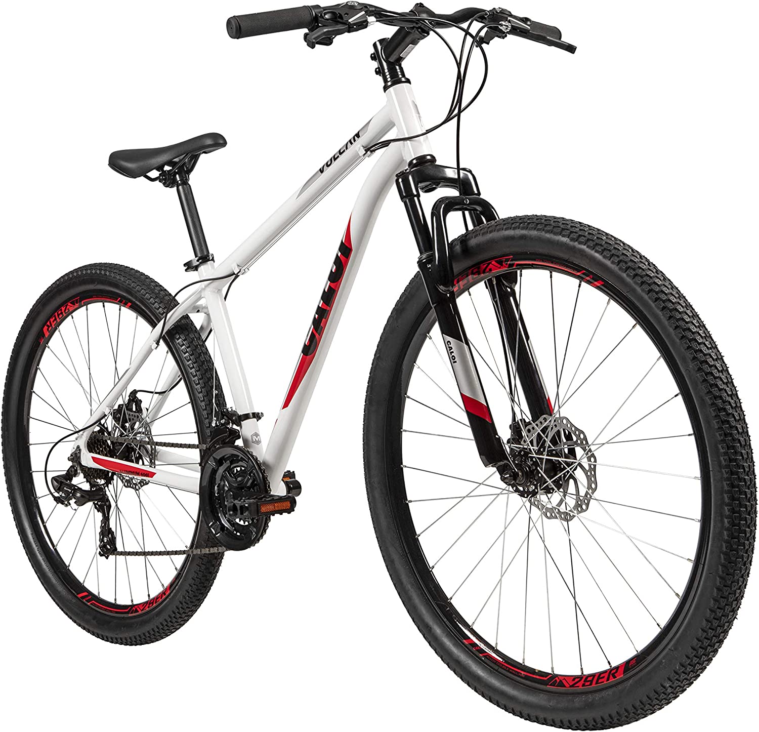 Bicicleta Aro 29 Caloi Vulcan Branca Tam. 17