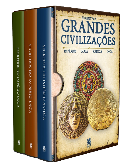 Biblioteca Grandes Civilizações - Box com 3 Livros