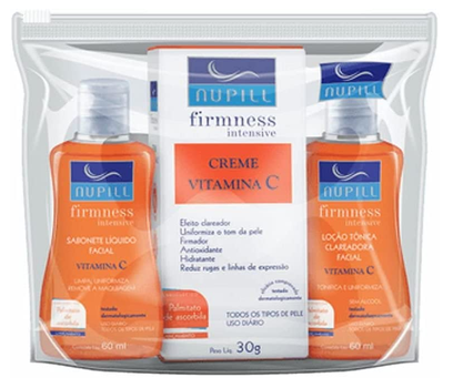 Kit Travel Nupill Vitamina C, Branco