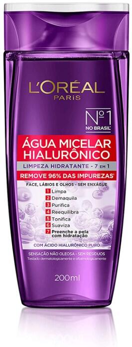 L'oréal Paris Hialurônico - Água Micelar 200ml