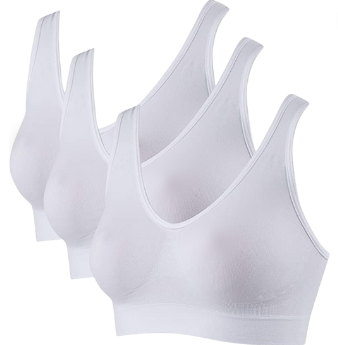 Kit 3 Tops Alças Largas, Hanes, Feminino