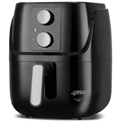 Fritadeira Air Fryer Sem Óleo Britânia Bella Cuccina Bcfr02p 3l, 1300w, 220v, Antiaderente, Preto - 63802082