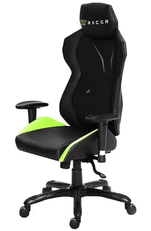 Cadeira Gamer XT Racer Reclinável Preta e Verde - Platinum Series XTP140