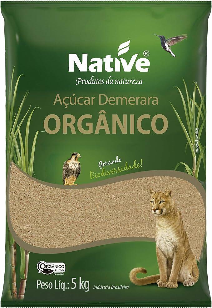 Açúcar Demerara Orgânico 5Kg Native