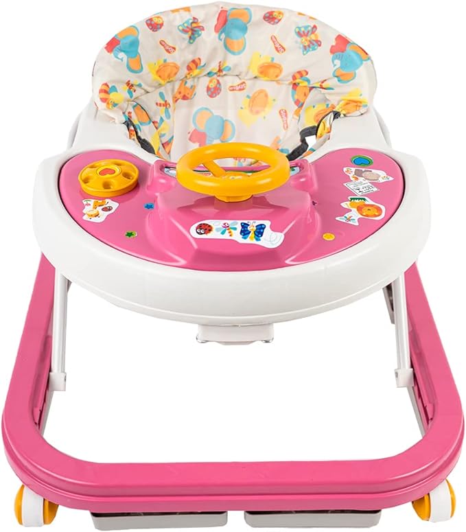 Andador Infantil Sonoro Softway Styll Baby Rosa