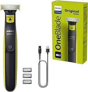 Aparador e raspador OneBlade com 3 pentes, à prova d’água, Bivolt - QP2724/10 Philips