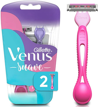 Aparelho de Depilar Gillette Venus Suave 2 Unidades