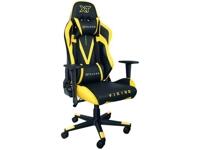 Cadeira Gamer XT Racer Reclinável Giratória - Preta e Amarela Viking Series XTR-011