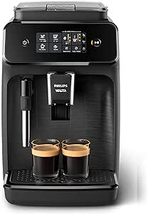 Cafeteira Espresso Automática Série 1200 Philips Walita, Preta, 1500W, 110v - EP1220/15