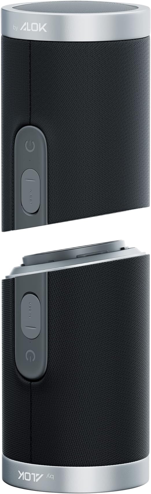 Caixa de Som Speaker Bluetooth WAAW by ALOK US 200SB DUO 2 em 1, Resistente à Água, 14 Horas de Reprodução